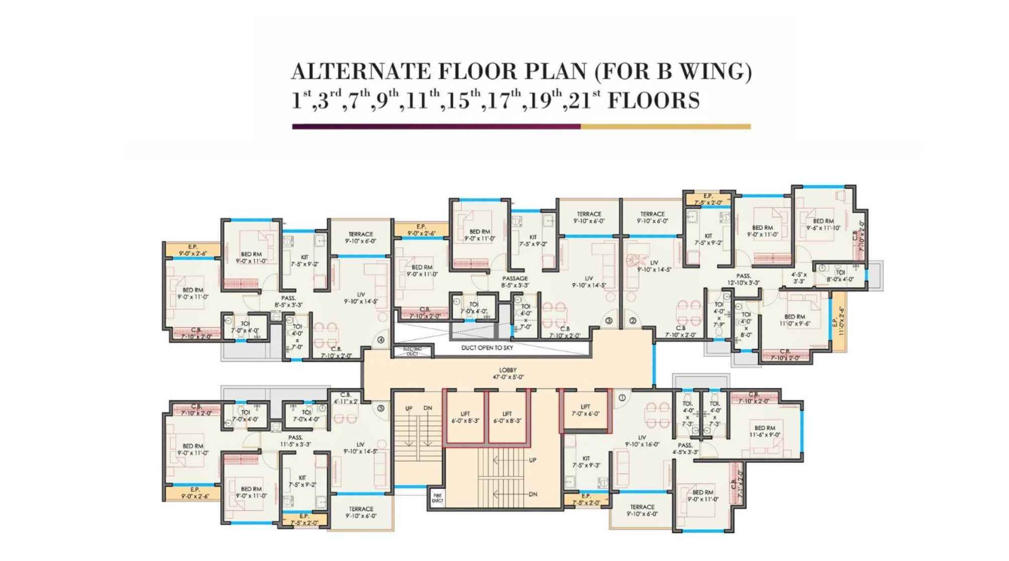Guru-Atman-Floor-Plan-Wing-B